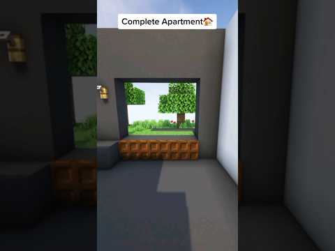 HellFrozen - Minecraft Complete Apartment #shorts