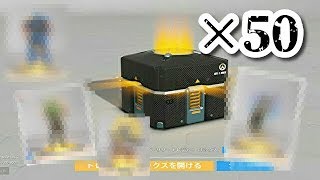【OVER WATCH】アニバーサリートレジャーボックス50連開けた結果…