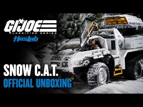 G.I. Joe Classified Series HasLab Snow C.A.T. | Official Unboxing