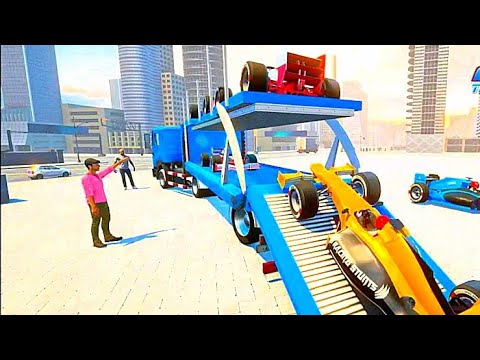 Formula Car Transport Truck: Cruise Ship Simulator #2