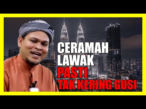 Ceramah Paling Lawak Ustaz Abdullah Khairi Pasti Tak Kering Gusi