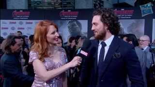 Avant-premire  - Interview : Aaron Taylor-Johnson  propos de jouer Quicksilver