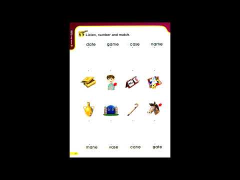 page 20 smart phonics 3 unit 2 long vowel a #smartphonics3