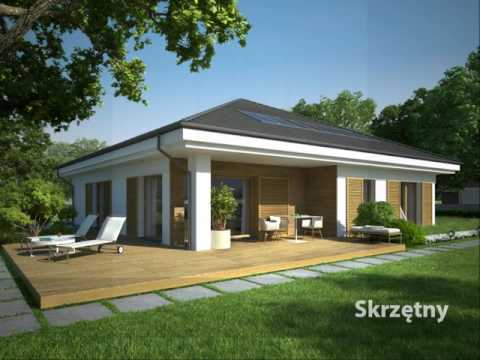 Projekt domu parterowego SKRZĘTNY - Domy Czystej Energii