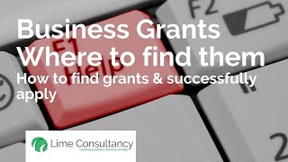 Grant Funding for Small Businesses