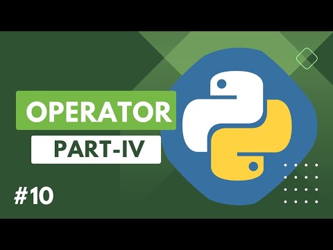 Operators In Python Part 4 Python Programming Tutorial In Hindi Rdcodingvines