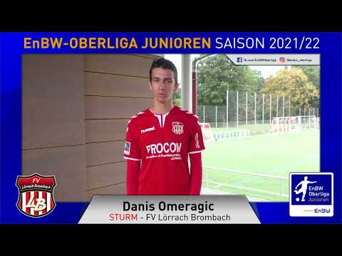 EnBW-Oberliga - FV Lörrach Brombach - 21/22 - Danis Omeragic