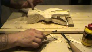 Как вырезать орла из дерева своими руками - Видео онлайн