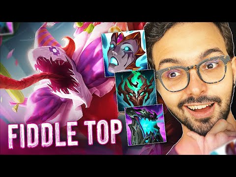 ESSE EUROPEU MALUCO É VICIADO NO FIDDLESTICKS TANK TOP