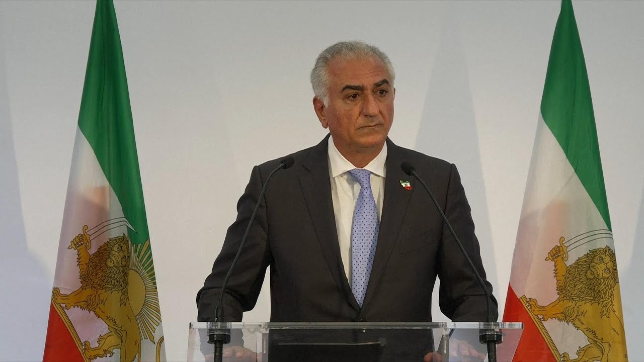 نشست خبری شاهزاده رضا پهلوی