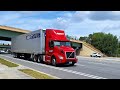 Trucks And Cars Driving By On A Busy Road Traffic Ambience 2 Hours