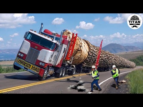 Dangerous Idiots Fastest Truck & Heavy Equipment Fails | Extreme Oversized Truck Transport #6