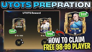 UTOTS Guide || TRAINING TRANSFER is Coming🔥🔥 || How to Claim Free 98-99 UTOTS Player??