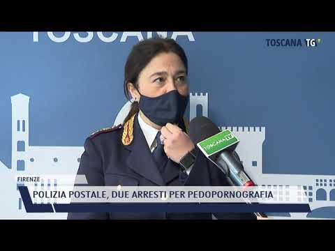2021-04-12 FIRENZE - POLIZIA POSTALE, DUE ARRESTI PER PEDOPORNOGRAFIA