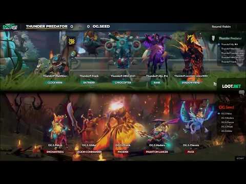OG.S vs Thunder Predator - DOTA Summit 12 - Group Stage