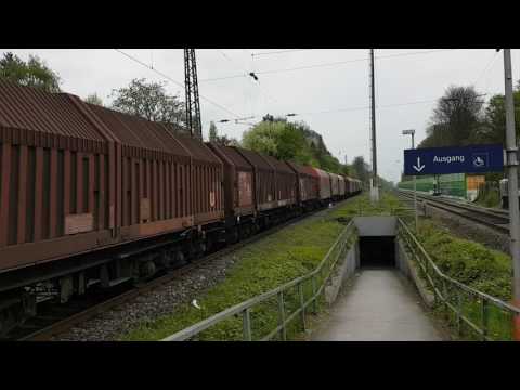 Güterzug der Euro Cargo Rail BR 077