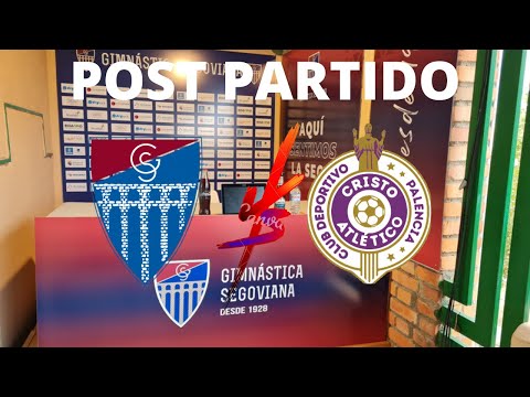 Post Partido J33 Grupo 1 Segunda RFEF. Gimn. Segoviana CF vs Palencia Cristo Atlético @Segovia247