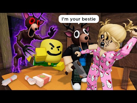 THE CRAZY DEER IS OBSESSED WITH ME 😳🦌 (99 Nights in the Forest) 🎄🐻 Roblox Funny Moments