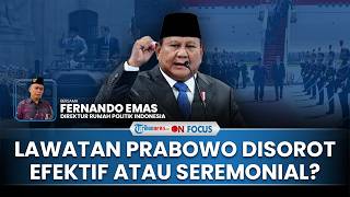 [FULL] Polemik Lawatan Prabowo ke Luar Negeri, Pakar Tagih Hasil & Transparansi Anggaran Keluar