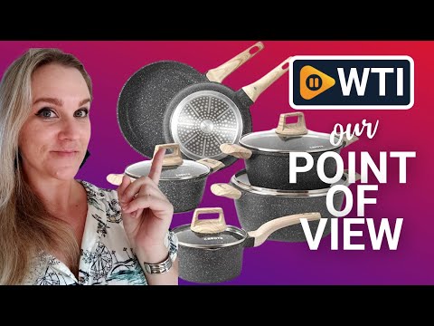 CAROTE Nonstick Granite Cookware Sets - WTI product video review