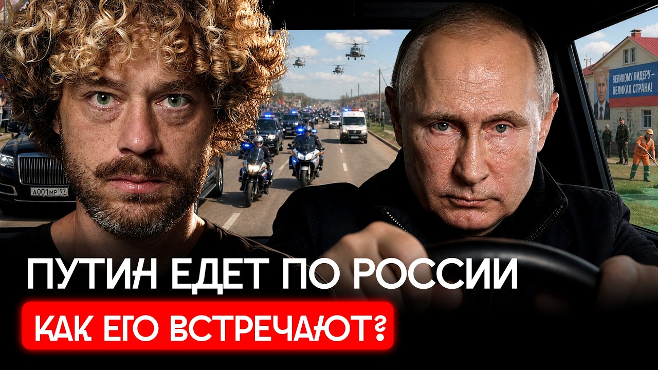 Путин едет по России — жизнь ненадолго налаживается | Рейтинг власти спасут 