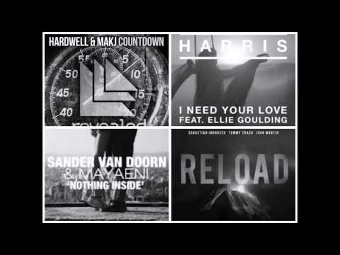 Countdown.-Vs-.I Need Your Love-.Vs-.Nothing Inside.-Vs-.Reload-.(MDJ Christmas Mash-Up)