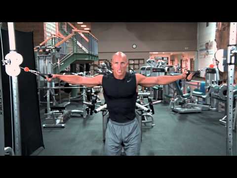 Lying Decline Cable Chest Press