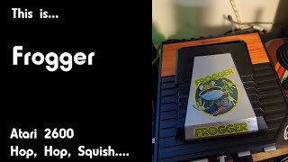 This is Frogger for the Atari 2600