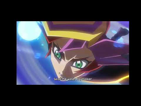 Playmaker activates the skill Neo Storm Access. Yugioh! Vrains