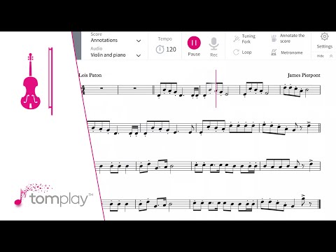 O Holy Night, Partitura com Notas para Flauta Doce, Violino + Orquestra