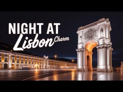 4K Night Stroll Lisbon Portugal Iconic Landmarks After Dark!