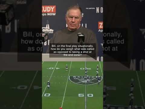 The Patriots didn't try a Hail Mary because they 'couldn't throw it that far.' #shorts