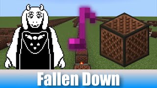Cover art for Fallen Down but in Minecraft