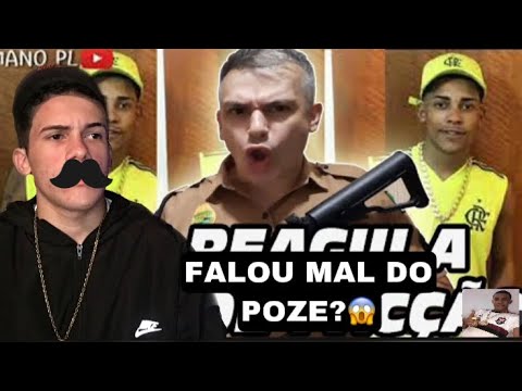 POLICIAL MILITAR REAGINDO MC POZE DO RODO - HOMENAGEM PRA TROPA DO RODO ( REACT PH021)