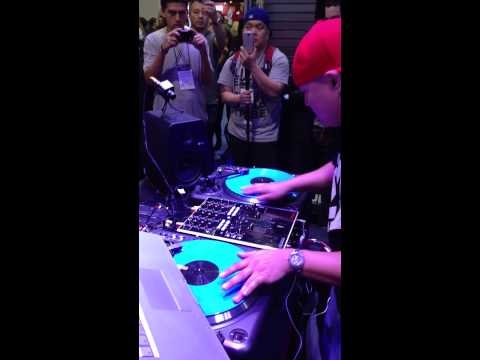 DJ P-Trix Vestax Exhibition NAMM 2014