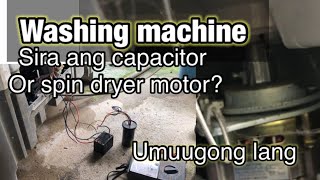 Washing machine spin dryer not working