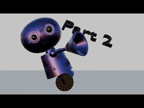 Blender Tutorial Day #63 - Making A Robot Animation Part 2