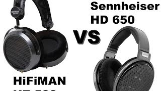 Video thumbnail for Sennheiser HD 650 vs HiFiMAN HE-500 Comparison by HeadphoneReviewHQ