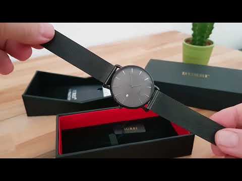 Flach und schick - Armbanduhr von Burei