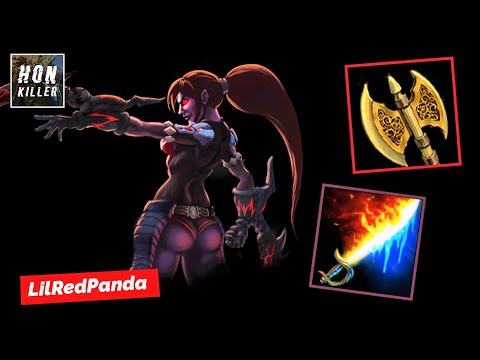 HoN The Dark Lady RUNED CLEAVER with DAWNBRINGER