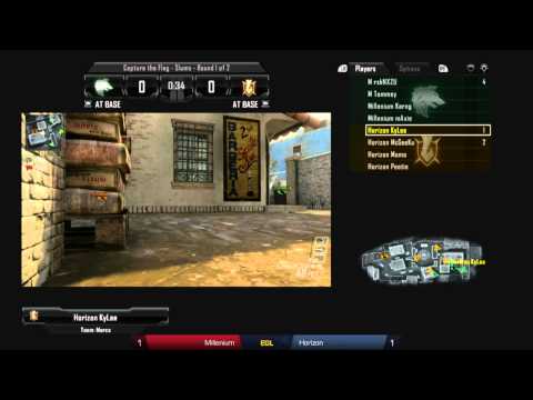 EGL10 : BO2 Summer Championship : Millenium vs Horizon : LBR12 - Map 3