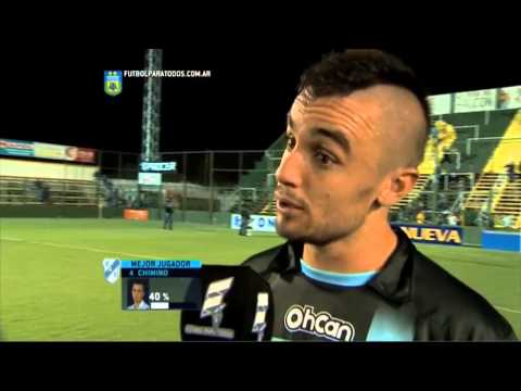 Chimino: "Sirve en lo anímico". Defensa 0 - Temperley 1. Fecha 10. Primera División 2015. FPT.