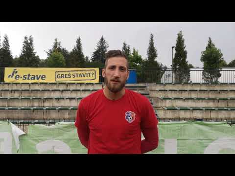 Tilen Marčič pred tekmo z NK Drava Ptuj