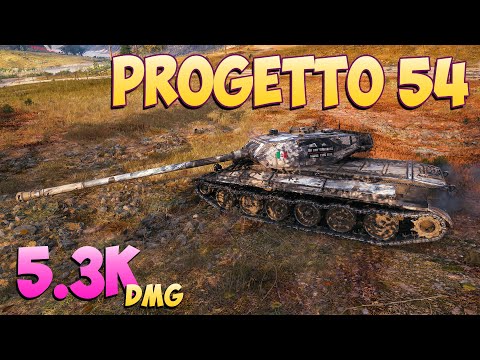 Progetto 54 - 5 Kills 5.3K DMG - Good aim! - World Of Tanks