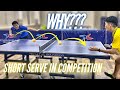 How to serve short and purpose in competition | Part 1 | Tutorial