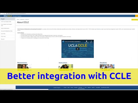 Ucla Class Descriptions