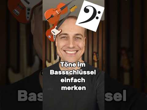 Töne im Bassschlüssel einfach merken