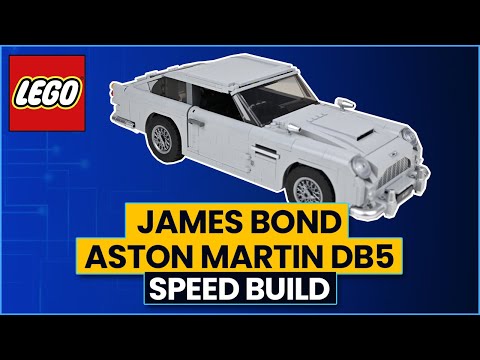 Lego Creator 10262 James Bond Aston Martin DB5 Speed Build - Lego Lady 2022