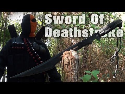 Deathstroke Agent Sword With Sheath
