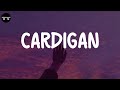 Taylor Swift - cardigan (Lyric Video)